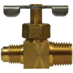 ANDERSON METALS 09104-0504 Needle Valve, 5/16 x 1/4-in Nominal