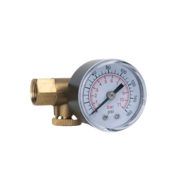 Midland Metal AR1 Air Line Regulator, 2.05 in Length, 1/4 in FNPT Inlet x 1/4 in MNPT Outlet, 150 psi