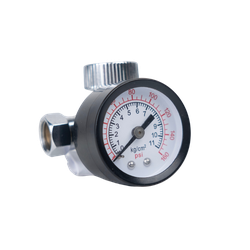 Midland Metal AR6 Air Line Regulator, 2.2 in Length, 1/4 in FNPT Swivel Inlet x 1/4 in MNPT Outlet, 150 psi