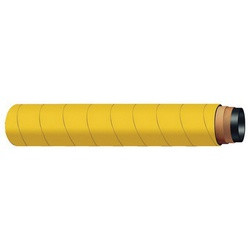 BUCHANAN RUBBER CAY-300-CUT Heavy-Duty Contractor's Air Hose, 250 psi, Yellow