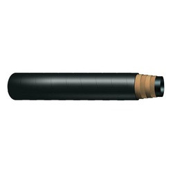 BUCHANAN RUBBER SBB-250 Sandblast Hose, 2-1/2 x 3.42 in Nominal, 100 ft L, 150 psi, Rubber Tube, Black