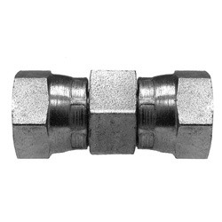 Midland Metal 140688 Swivel Union, 1/2-in Female NPSM Swivel x 1/2-in Female NPSM Swivel, Steel