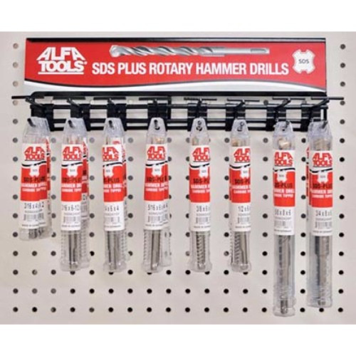 Alfa Tools SDSP16 16pc SDS Plus Hammer Drill Display