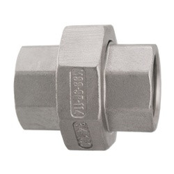 Midland Metal 63609MS SP-114 Union, 2-1/2-in Female NPT x 2-1/2-in Female NPT, 316 Stainless Steel