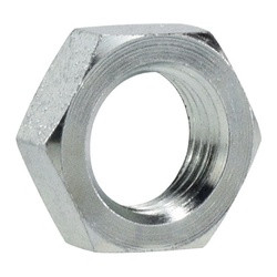 Midland Metal 0306-03 JIC Bulkhead Locknut, 3/16-in JIC, Steel