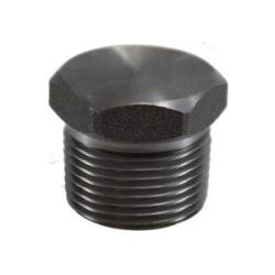 Midland Metal 107631 Hex Head Plug, 1/4 in MPT, Steel