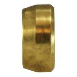 Midland Metal 20384 Sleeve, 3/8 in Flareless Tube, Brass