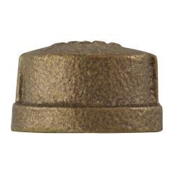 Midland Metal 82108-04 Cap, 1/4 in, Bronze, XH Schedule