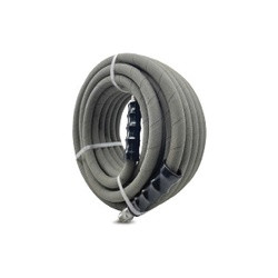 Midland Metal PWAG-038-50AS Pressure Washer Hose, 50 ft L, 4100 psi, NBR Tube, Gray