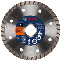 Bosch DB542H 5 In. Premium Turbo Rim Diamond Blade for Smooth Cuts