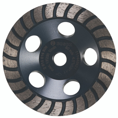 Bosch DC530HD 5 In. Turbo Row Diamond Cup Wheel
