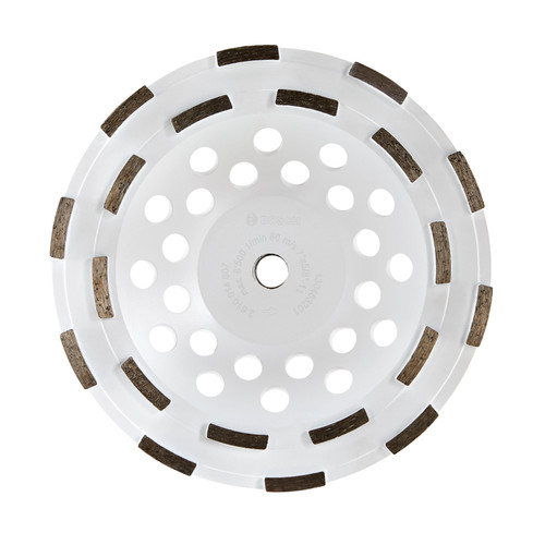 Bosch DC710H 7 In. Double Row Segmented Diamond Cup Wheel