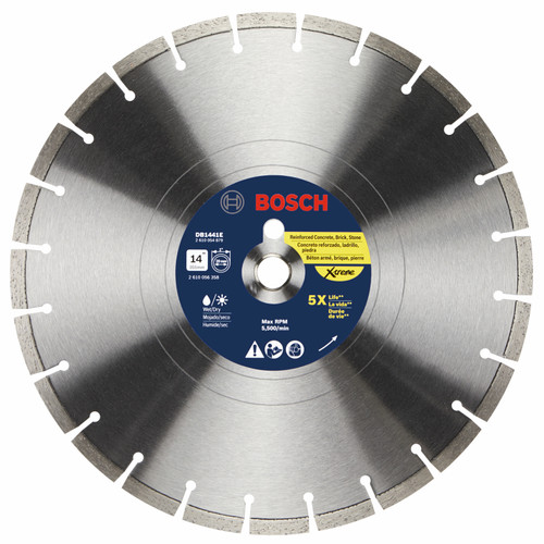 Bosch DB1441E 14 In. Xtreme Segmented Rim Diamond Blade