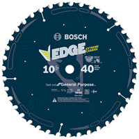 Bosch DCB1040 10 In. 40 Tooth Edge Circular Saw Blade for General Purpose