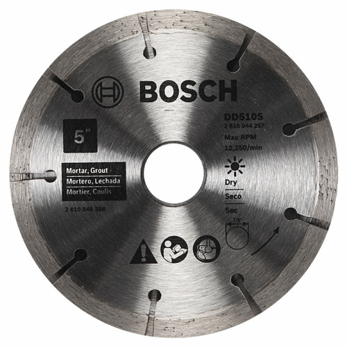 Bosch DD510SB10 5 In. Standard Sandwich Tuckpointing Blade 10 Pk.