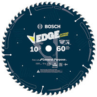Bosch DCB1060 10 In. 60 Tooth Edge Circular Saw Blade for Fine Finish