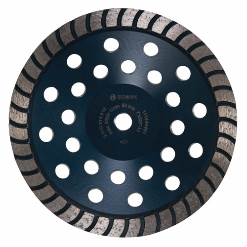 Bosch DC730H 7 In. Turbo Row Diamond Cup Wheel