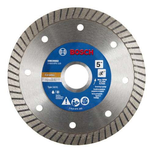 Bosch DBC0502 5 In. Premium Continuous Rim Blade for Precise Cuts