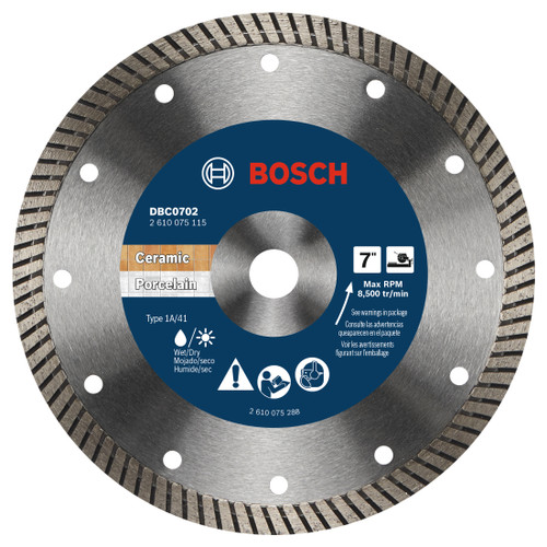 Bosch DBC0702 7 In. Premium Continuous Rim Blade for Precise Cuts