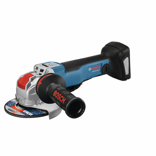 Bosch GWX18V-50PCN 18V X-LOCK EC Brushless Connected-Ready 4-1/2 In.  5 In. Angle Grinder with No Lock-On Paddle Switch (Bare Tool)