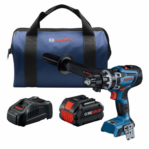 Bosch GSR18V-1330CB14 PROFACTOR 18V Connected-Ready 1/2 In. Drill/Driver Kit with (1) CORE18V 8 Ah High Power Battery