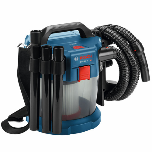 Bosch GAS18V-3N 18V 2.6-Gallon Wet/Dry Vacuum Cleaner with HEPA Filter (Bare Tool)