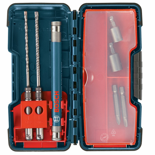 Bosch HC2309 7 pc. SDS-plus Bulldog Anchor Drive Installation Kit