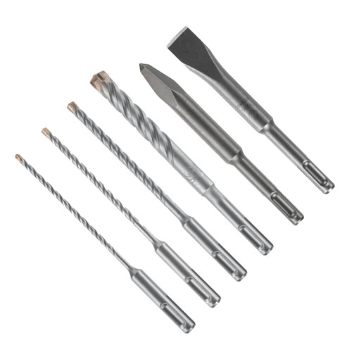 Bosch HC4ST006 6 pc. SDS-plus Bulldog Tough Rotary Hammer Bit Set