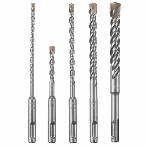 Bosch HCK005 5 Pc. SDS-plus Bulldog Rotary Hammer Bit Set