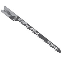 Bosch U19BO 5 pc. 2-3/4 In. 12 TPI Wood Cutting U-shank Jig Saw Blades
