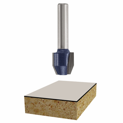 Bosch 85261M 23° x 1/2 In. Carbide Tipped 2-Flute Flush/Bevel Trim Bit