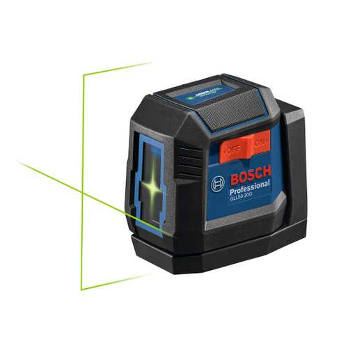 Bosch GLL50-20G Green-Beam Self-Leveling Cross-Line Laser
