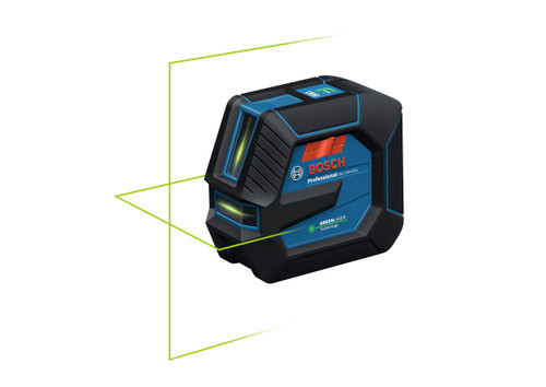 Bosch GLL100-42GL 3.7V Green-Beam Self-Leveling Cross-Line Laser with Li-Ion Battery