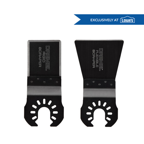 Dremel MM620W-2 Rigid and Flexible Oscillating Multi-Tool Scrapers for Adhesives and Sealants