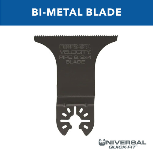 Dremel MM494 Pipe and 2 x 4 Blade