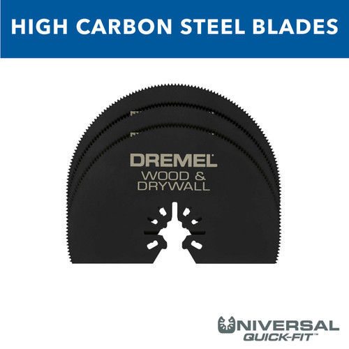 Dremel MM450B 3-1/2 In. Half-Moon Cutting Oscillating Blade