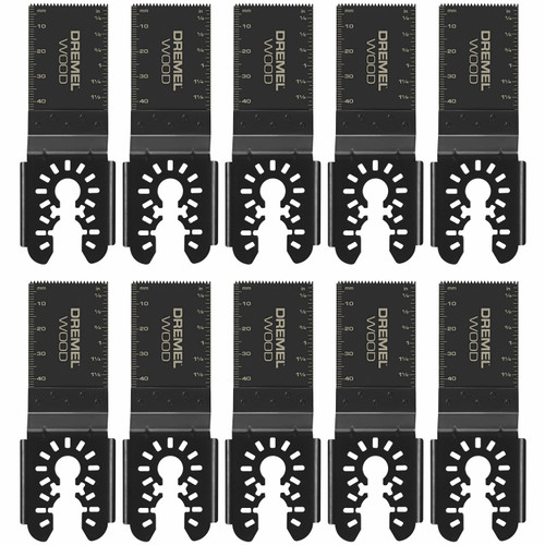 Dremel MM480XU Universal Dual Interface Wood Flush Cut Blade - 10 Pieces