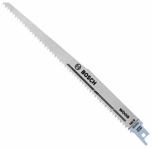 Bosch RW96-25B 25 pc. 9 In. 6 TPI Wood Reciprocating Saw Blades