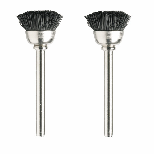 Dremel 404-02 1/2 In. Nylon Bristle Brushes
