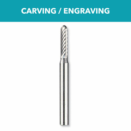 Dremel 9904 3/32 In. Tungsten Carbide Carving Bit