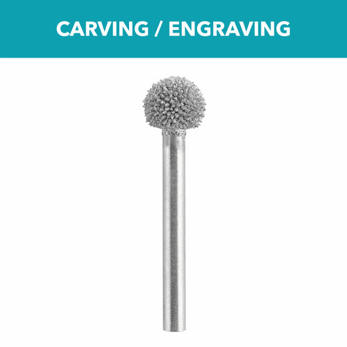 Dremel 9935 5/16 In. Structured Tungsten Carbide Carving Bit