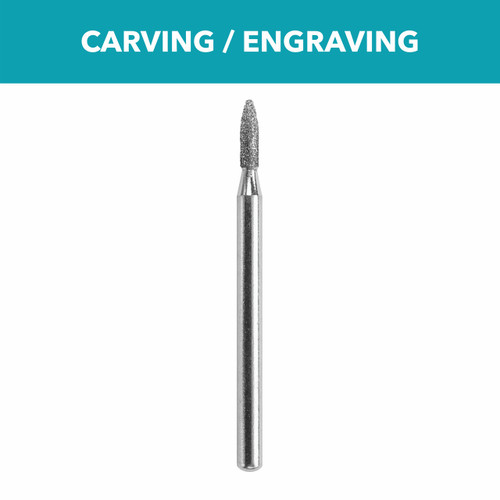 Dremel 7144 3/32 In. Diamond Taper Point