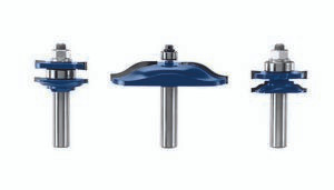 Bosch RBS003 3 pc. Ogee Door/Cabinetry Set 1/2 In.-Shank