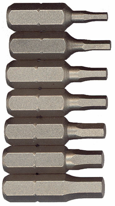Bosch CC60392 7 pc. 1 In. Allen Insert Bit Set