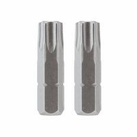 Bosch TXH40102 1 In. Extra Hard Torx Security Insert Bit, T40H Point