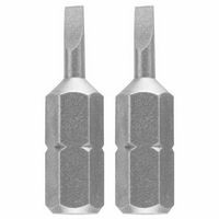 Bosch SL2102 1 In. Extra Hard Slotted Insert Bit, 2-3 Point