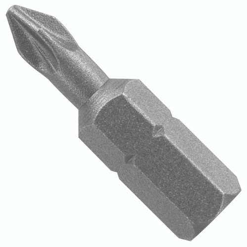 Bosch 27036 1 In. Phillips P2R Reduced Insert Bit (Bulk)
