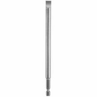 Bosch 27503 6 In. Extra Hard Slotted Power Bit, 10-12 Point