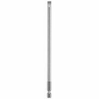 Bosch 27501 6 In. Extra Hard Slotted Power Bit, 6-8 Point