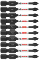 Bosch ITPH12B 10 pc. Impact Tough 2 In. Phillips #1 Power Bits (Bulk Pack)
